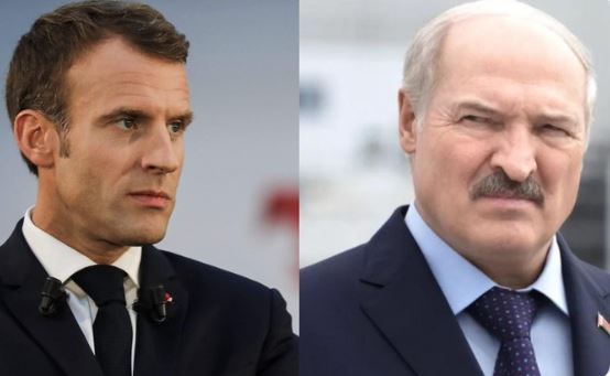 Macron dhe Lukashenko telefonatë pas vitesh të tëra  heshtje   Misku  Këmbënguli Parisi  Temë diskutimi 