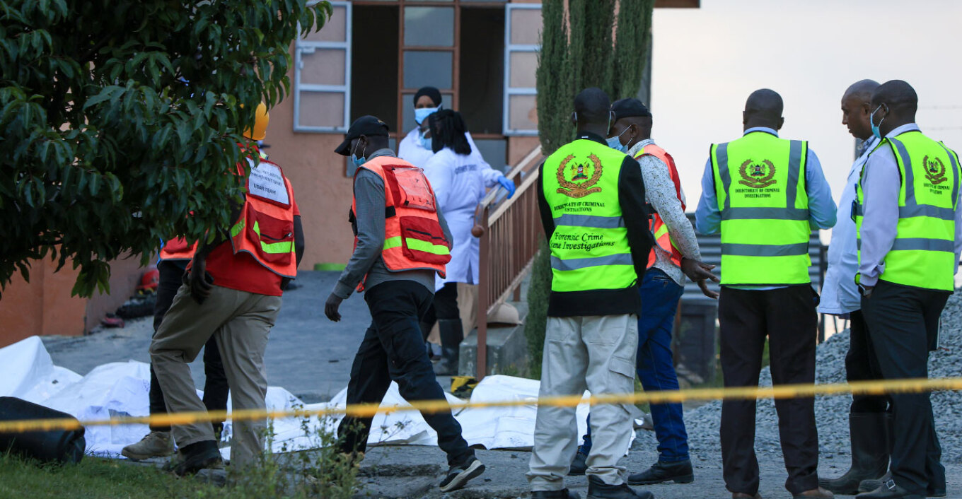 16 të vdekur nga zjarri në konviktin e vajzave, arrestohen 8 studente në Kenia