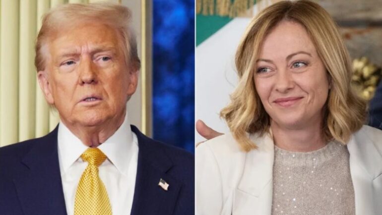 Meloni Trump
