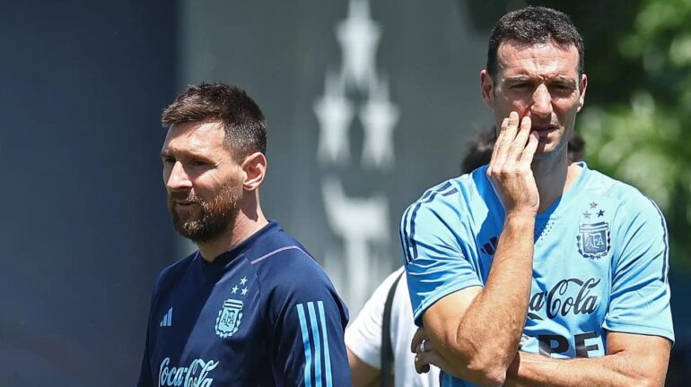 Messi Scaloni