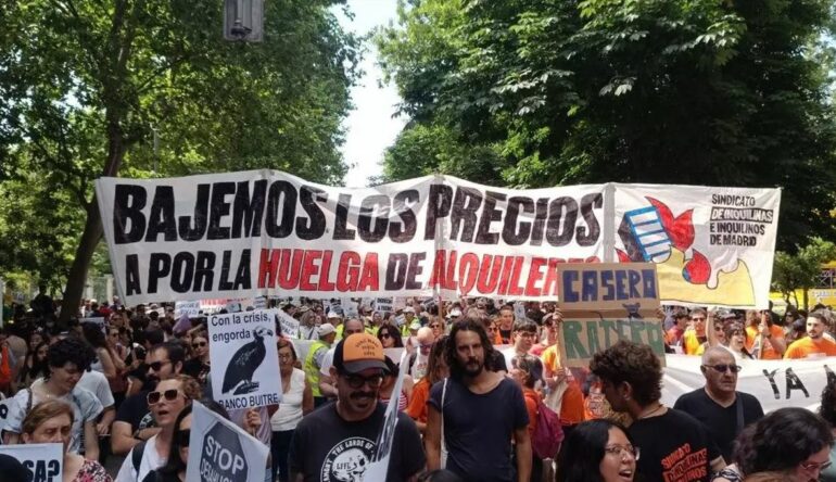 Protesta Madrid