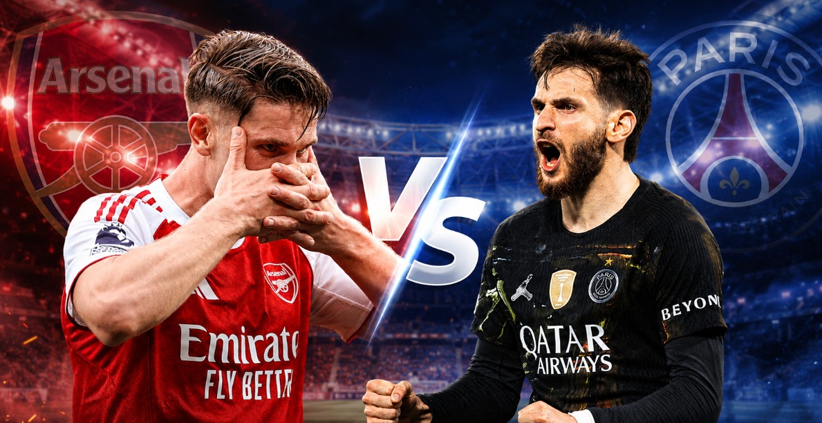 PSG shihet favorit  por kujdes  Arsenal shkon si i pamposhtur në finale