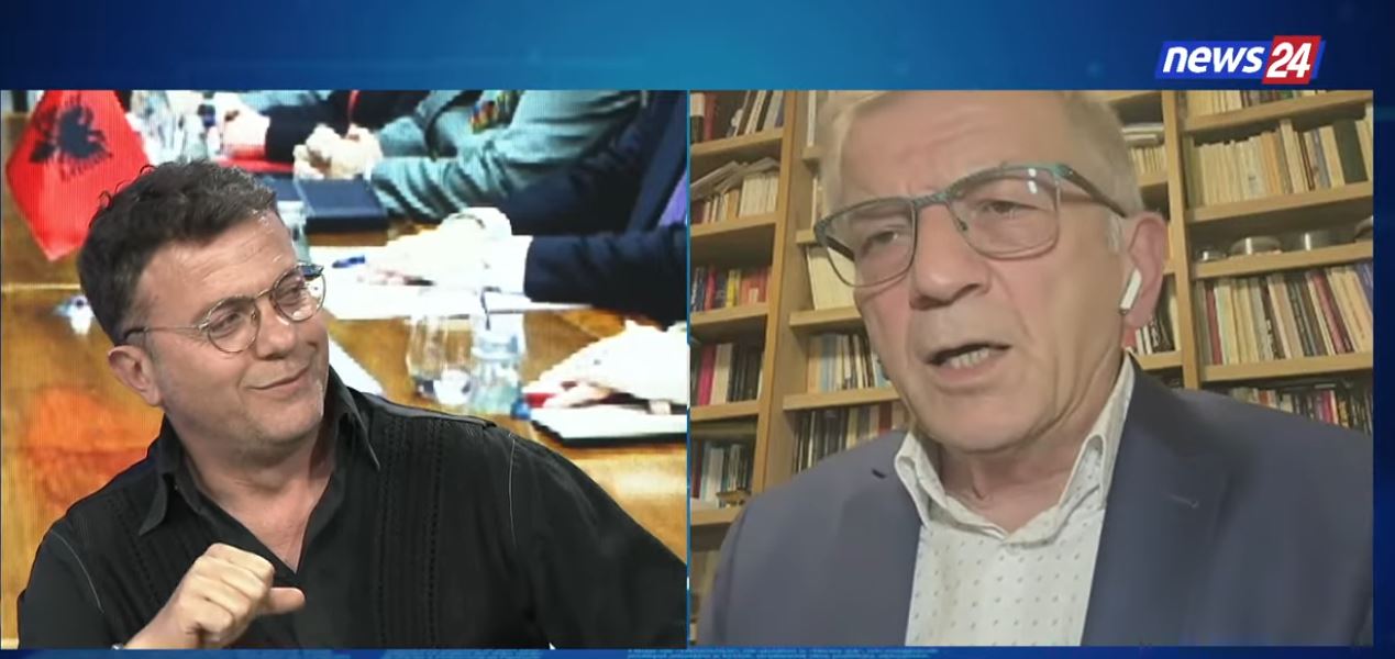 Debate e ashpër për vizitën e Dendias në Tiranë midis Laert Vasili dhe studiuesit Panajot Barka
