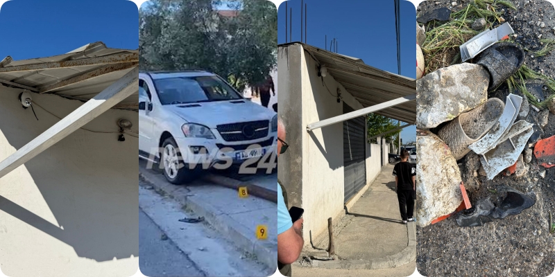 VIDEO  Kamera e një biznesi në zonën e ish Kënetës fiksoi pamjet e aksidentit të rëndë  policia sekuestron materialet filmike