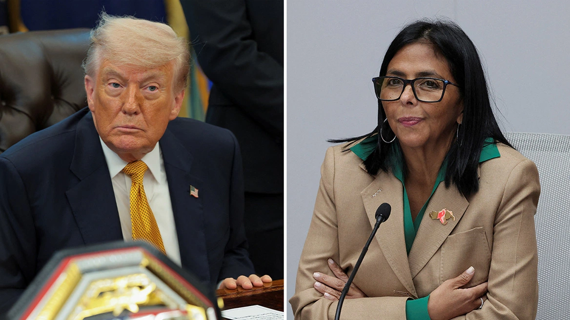 Trump dëshiron ta bëjë Venezuelën shtetin e 51 të Amerikës  Presidentja Rodriguez  Duam pavarësinë tonë