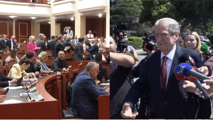 A i është hequr non-grata? Berisha i buzëqeshur, mesazh në Kuvend: Unë erdha! U kry!