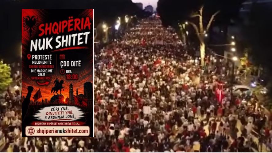 “Shqipëri e re!”/ “Jep dorëheqjen!”, mijëra qytetarë në shes