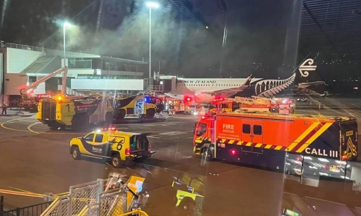 Zjarr në Aeroportin e Wellingtonit në Zelandën e Re. Anulohen fluturimet, evakuohet terminali