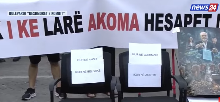 “Ikur në Angli e Gjermani”/ Simboli i veçantë në protestë, k