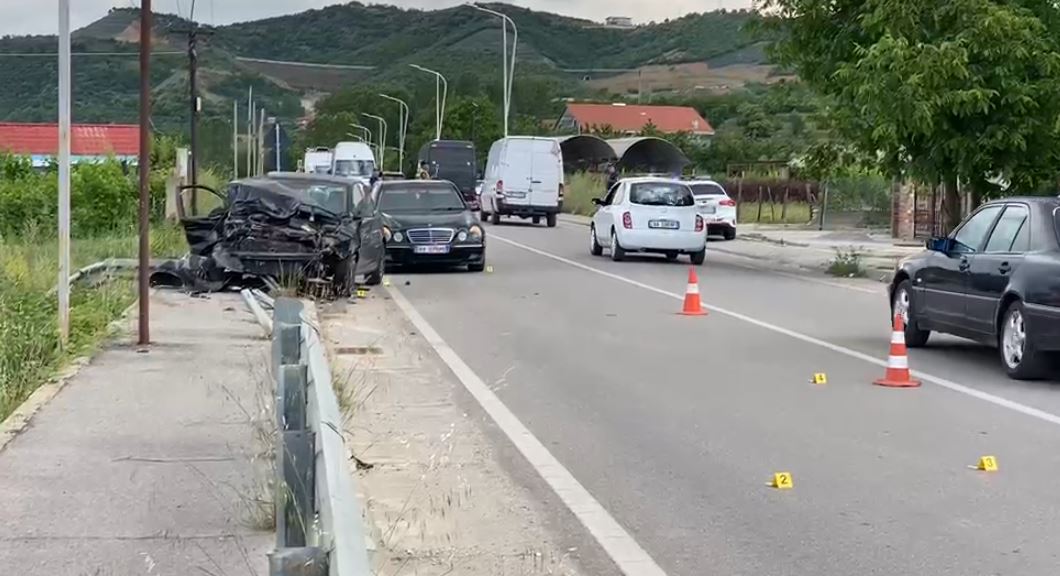 Aksident në aksin Pogradec-Qafë Plloçë, makina del