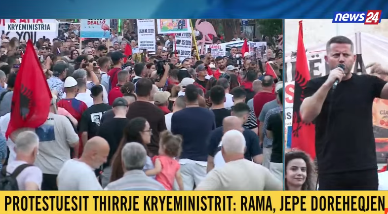  E mbushe partinë me kriminelë  Edhe socialistët janë penduar   Qytetari shpërthen në protestë  Rama  nukt i bëj hallall vitet   