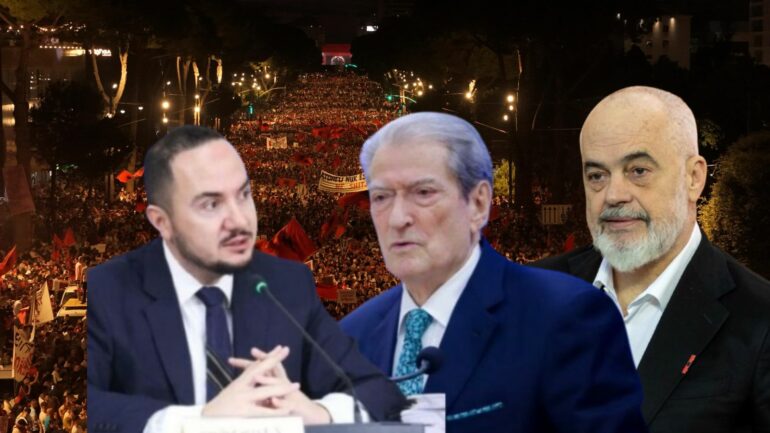 Salianji Rama Berisha Protesta