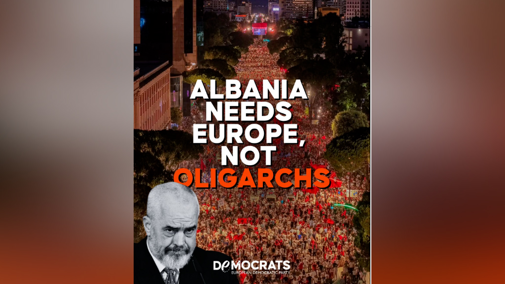  Shqiptarët kërkojnë të ardhme europiane   Partia Demokratike Evropiane thirrje direkte Edi Ramës  Zgjidh transpar   