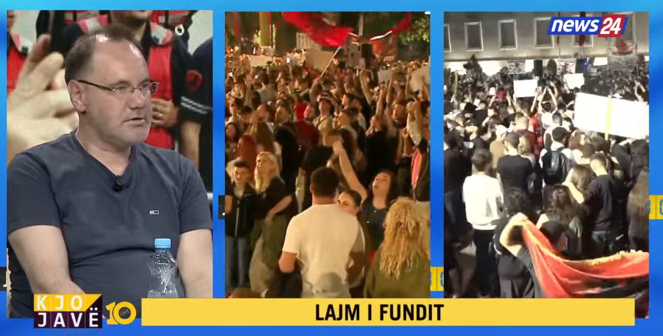  Askush nuk mund t ia prishë bukurinë kësaj proteste   gazetari  Hapi tjetër është kthimi në tubim 24 orësh dhe 