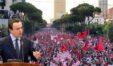 Albin Kurti Protesta