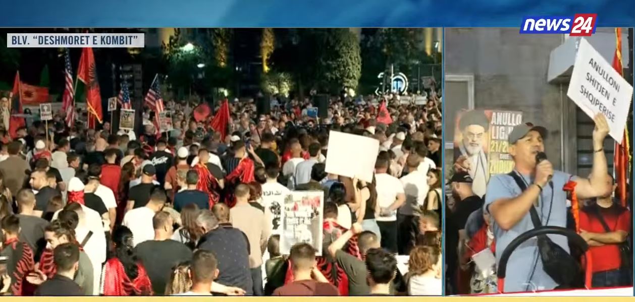 Revolta e shqiptarëve kundër Ramës  Protestuesi thirrje Begajt  President  shiko sa rini ka në shesh  ju kërkoni njerëz nga Ba   