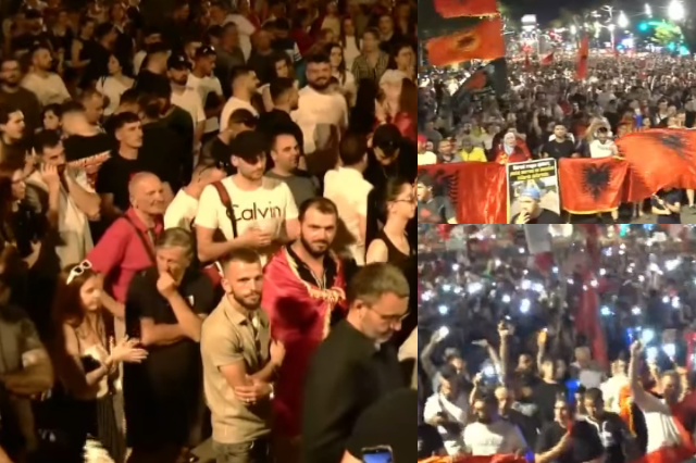 LIVE   Protestë për disa orë para Kryeministrisë  mijëra qytetarë nisin marshimin masiv në Tiranë  Zbulohet itinerari që   