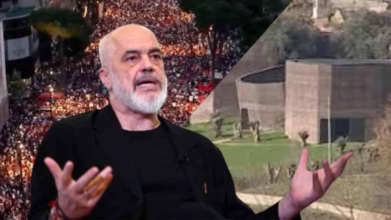 Nga apartamenti i vëllait emigrant  sot Edi Rama në sarajet e Surrelit  Shqiptarët në protestë  Ndihemi emigrantë në vendin to   