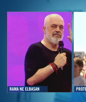 ‘Lumë’ protestuesish në Tiranë/ “Çfarë është Shqipëria, shtë