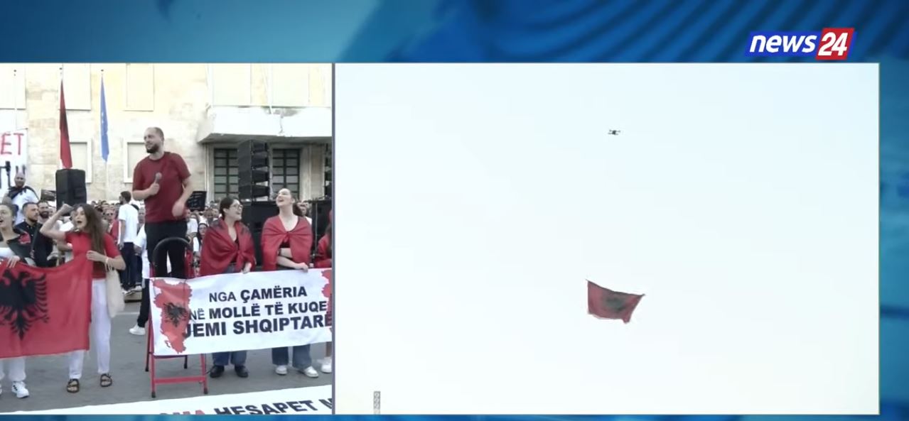 LIVE- Pamje madhështore! Jo vetëm bulevardi ‘i ves