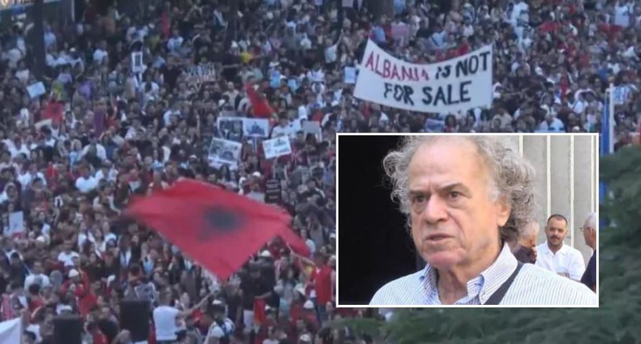 “Fitorja është me ju, jo me politikanët që po shqyejnë Shqipërinë”/ Aktori Bujar Asqeriu mbështet protestat për largimin e Ramës: Qëndroni dhe mos u tutni