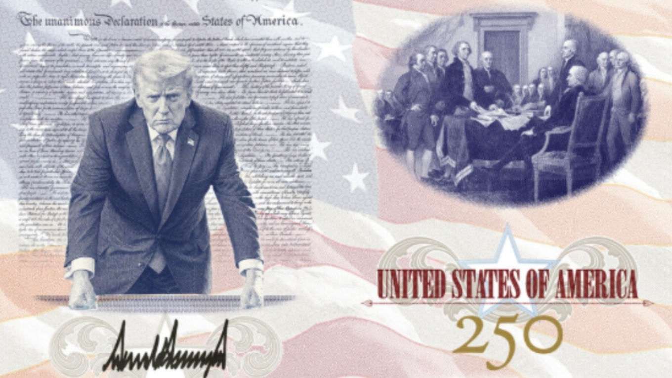 Trump zbulon pasaportën e re amerikane me portretin e tij  Mirë se vini  por silluni mirë 