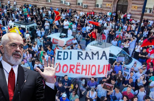 Protesta Rama Dorehiqu