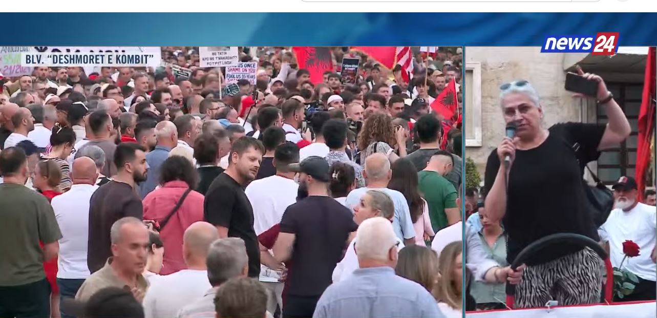 LIVE   Ta marrë vesh Evropa dhe Amerika se kush janë   Revolta kundër Ramës  protestuesja  Hajdutë dhe kriminelë  Jo vetëm dor   