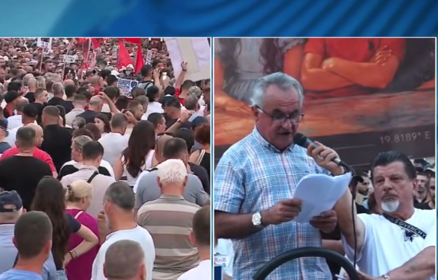  Rama  Berisha dhe klika e tyre të largohen nga jeta politike   Protestuesi  Kryeministri aktual ngriti një administratë të ko   