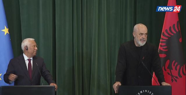  Mik i Shqipërisë dhe mbështetës i integrimit në BE   Rama konferencë me Antonio Costën  Detyra jonë  zbatimi i reformave dhe    