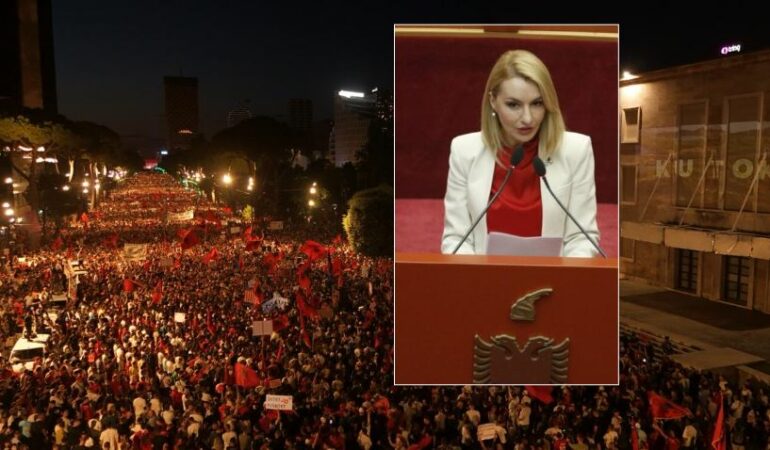 Romina Kuko Protesta