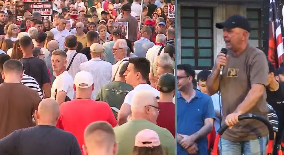  Balluku  as shkollën e mesme nuk e ka    Protestuesi me tone të forta revolte në shesh  Emergjencat s    