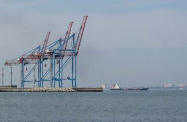 File Photo: A Cargo Vessel Leaves A Port In The Black Sea In Odesa