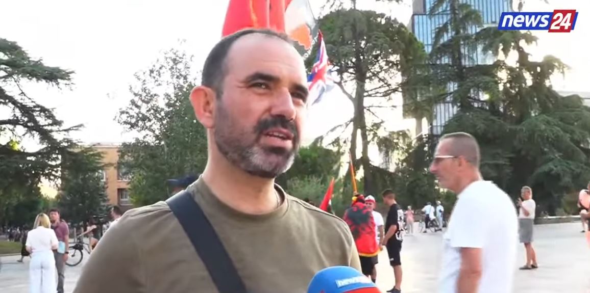  Protesta do të vijojë çdo ditë më e fortë    Aktivisti Ilir Xhemalaj  Nuk lëvizim nga sheshi deri në largim   