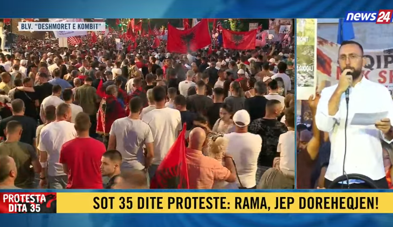  Rama dhe Berisha kanë frikë nga ne    Protestuesi  Për mbijetesë janë gati për kaos e destabilitet  Mos të biem pre e provoki   