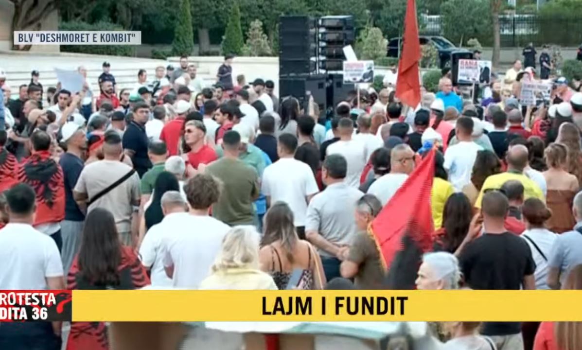 LIVE   Shqipëri e re    36 ditë revoltë  Qytetarët mbërrijnë para Kryeministrisë  nuk heqin dorë nga kërkesa e panegociueshme    