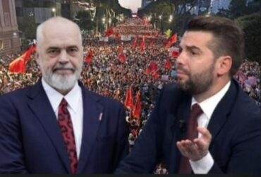 Edi Rama Grigels Muçollari Protesta