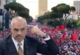 Edi Rama Protesta