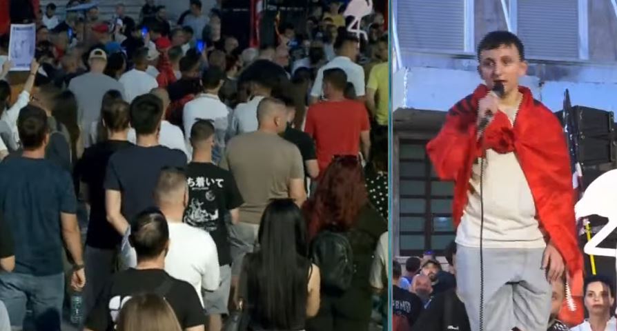 Nxënësi përlot sheshin  Një minutë heshtje për Martin Canin që ndërroi jetë  Rama jep dorëheqjen sa më parë