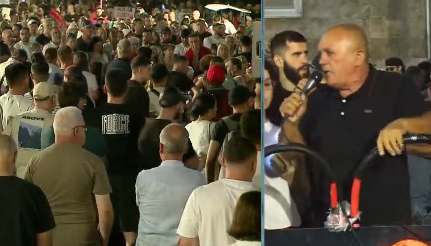  Rama dhe Berisha të zhduken     Protestuesi i revoltuar  Nuk e njohim më Edi Ramën si kryeministër  Mos të    
