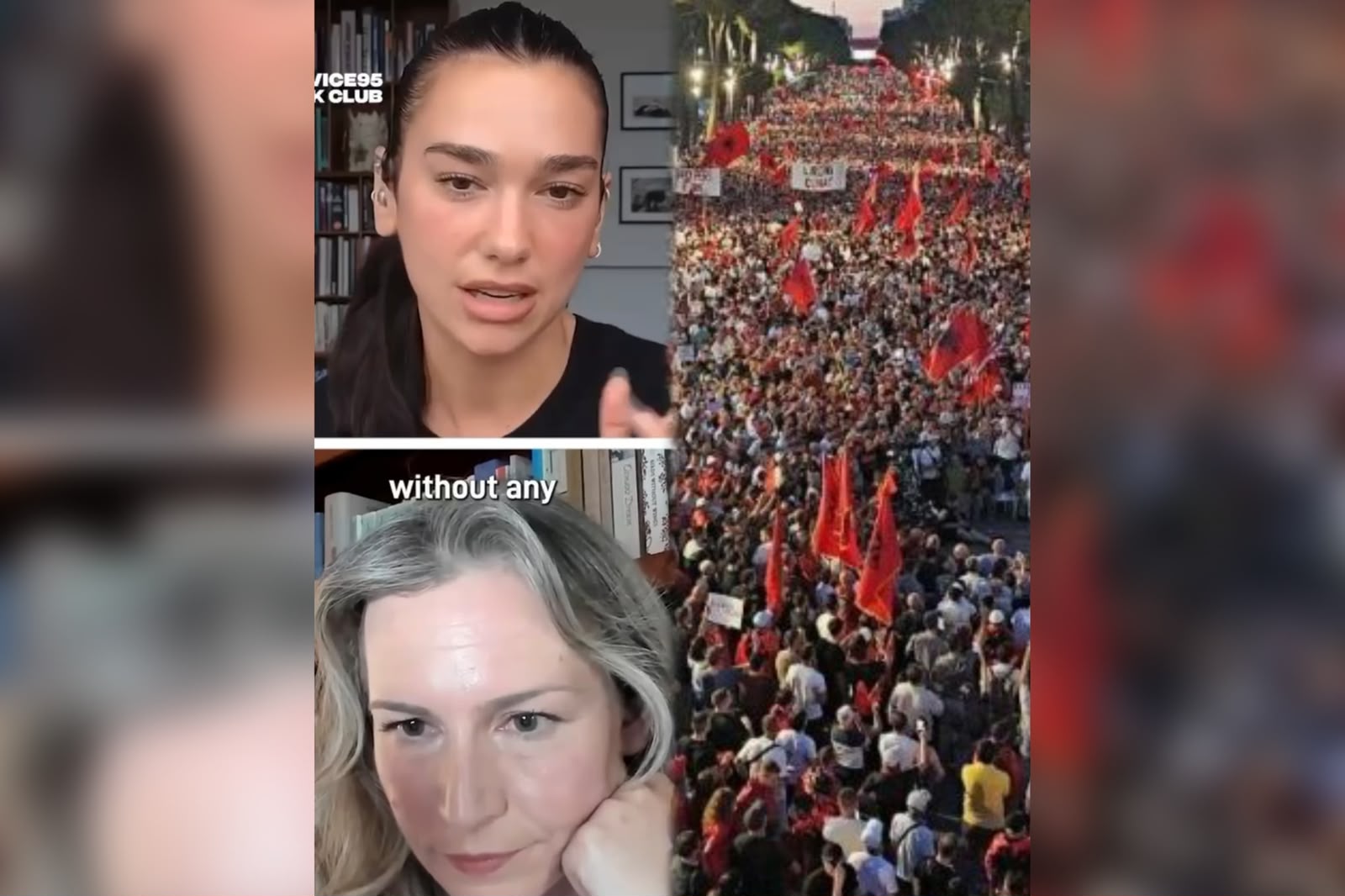  Protestat  shembulli më frymëzues i aktivizmit qytetar   Dua Lipa  godet  Ramën  poston intervistën në podcastin    