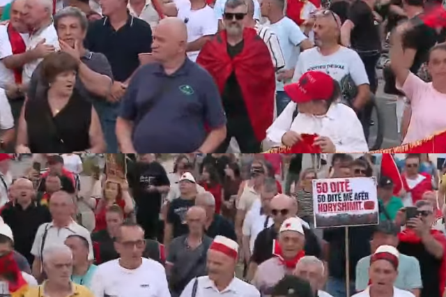  Në shesh deri në largimin e Ramës   Qytetarët  Të parët tanë luftuan 50 vite komunizëm  ne  luftojmë  50 ditë në protestë