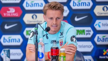 Norway S Martin Odegaard During A Press Conference 14 June 202616