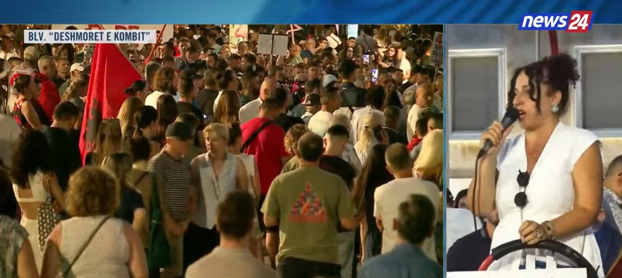 Revolta kundër Ramës  Protestuesja  Shqipëria është në pikën e moskthimit  duhet ta shpëtojmë 