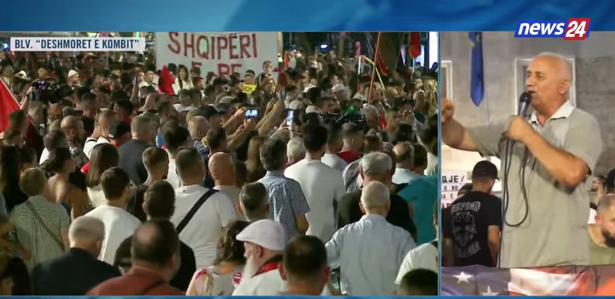 LIVE  Revolta e 49 kundër Ramës   Presidenti duhet të shkrijë Parlamentin   protestuesi thirrje SPAK  Arrestoni Ra   