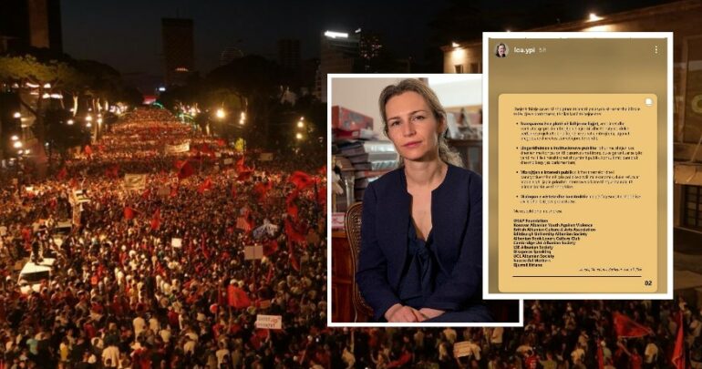 Protestat Lea Ypi