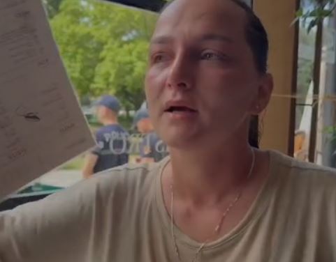 VIDEO   Policët na hodhën sprej lotsjellës  po më djeg lëkura   aktivistja për  News24   Më zbritën nga ambulanca    