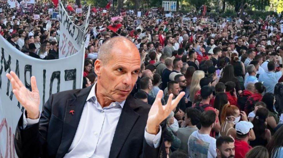 Varoufakis ndan raportin e Progressive International  Rebelimi  Flamingo  në Shqipëri  reagim ndaj plaçkitjes së njerëzve dhe    