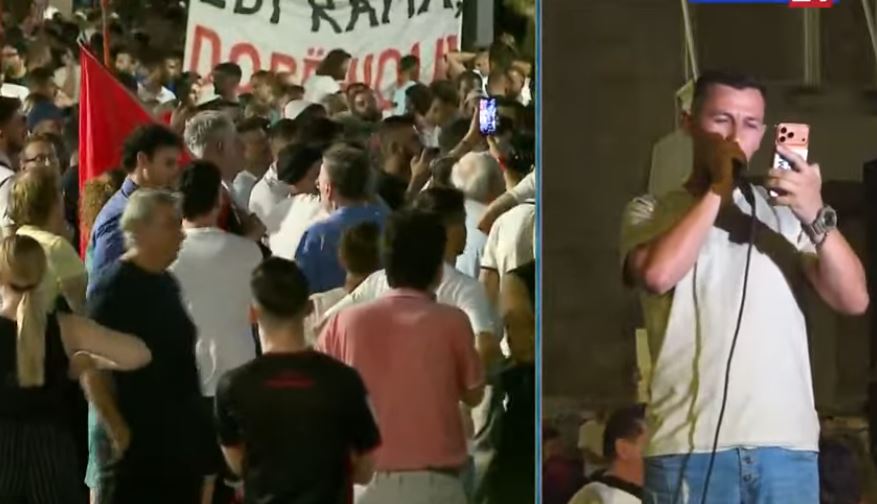 Braçe e ofendoi në rrugë  protestuesi në shesh  Kam marrë 500 mesazhe kërcënuese  por diaspora nuk ka frikë 