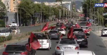 Tirane Protestee